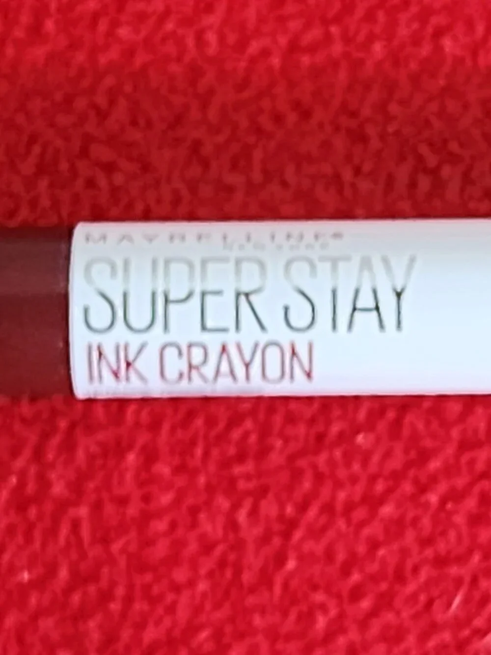 Maybelline New York SuperStay Ink Lip Crayon .04oz Color 125 Check Yourself